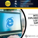 Internet Explorer has lost all Support