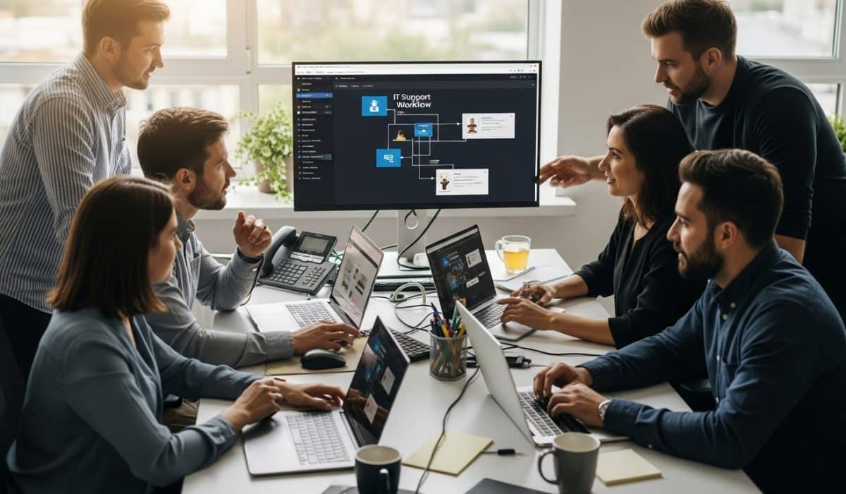 SME IT support teamwork