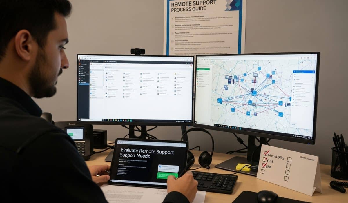 remote support process evaluation