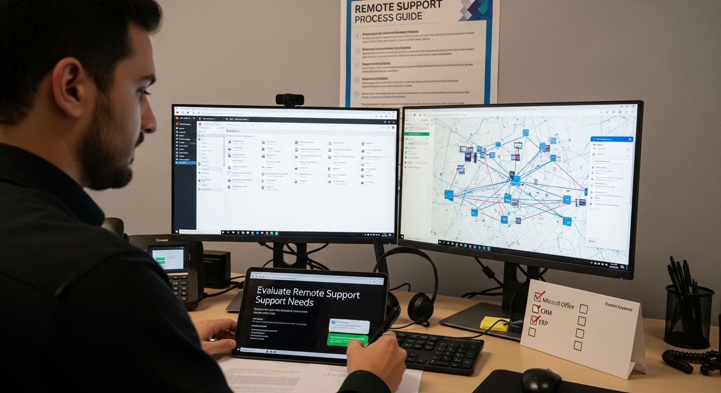 remote support process evaluation