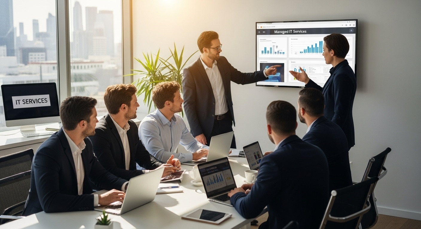 business team managed it