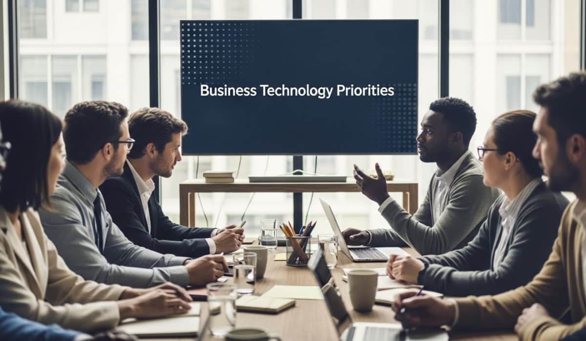 business technology strategy teamwork