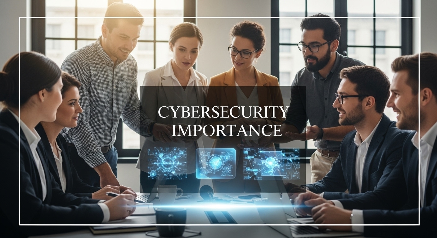 cybersecurity teamwork office