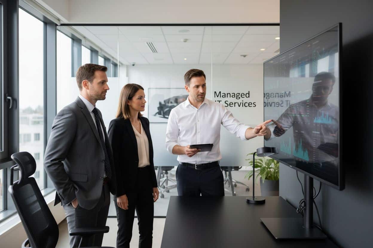 managed IT services business team