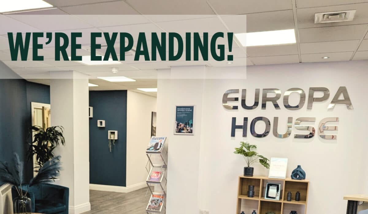 A professional photo showing J700 Group's regional expansion across the North West, highlighting their new office location Bury.
