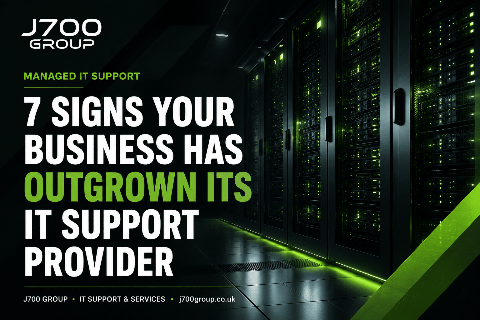 Managed IT support Lancashire - signs your business has outgrown its IT provider